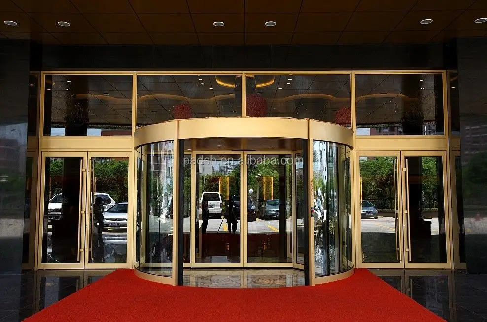 PAD Brand Automatic Revolving Door glass revolving door