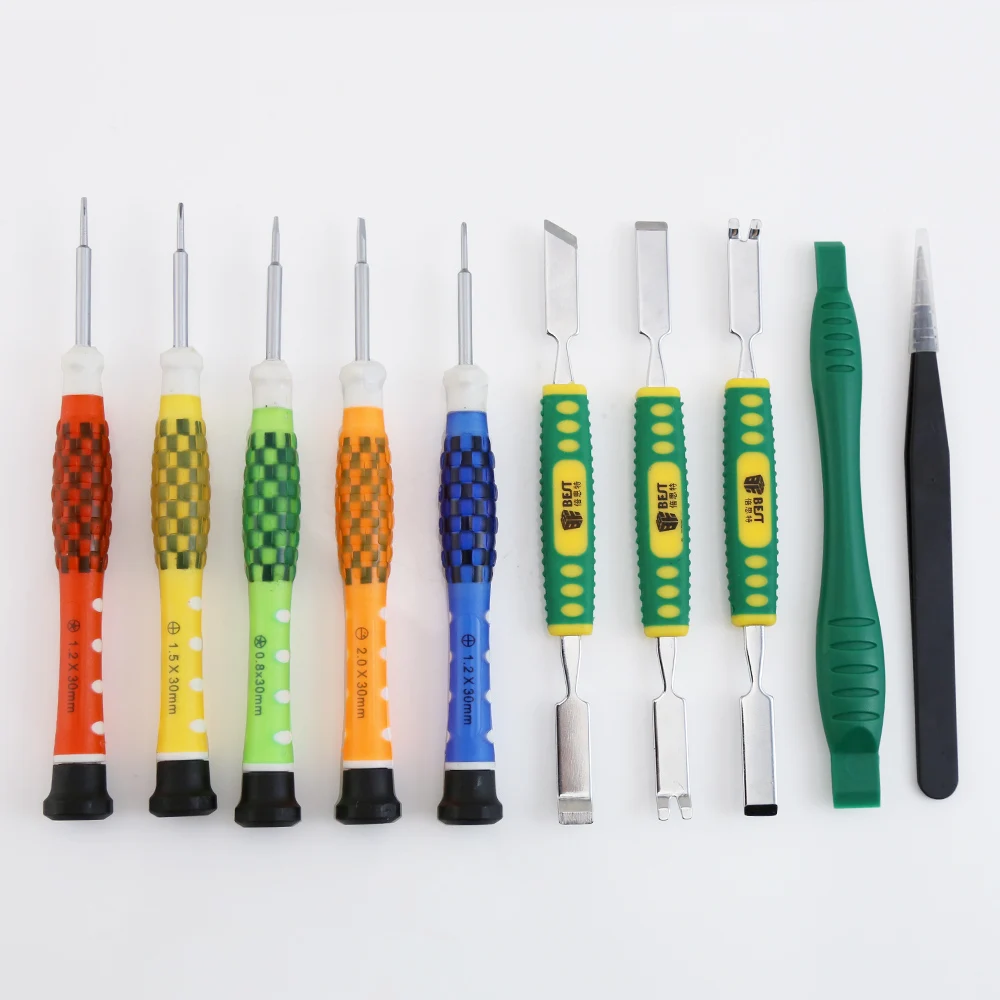 Набор отверток 10 в 1 BEST-8926 для ремонта iPhone 8 7 MacBook Air Pro
