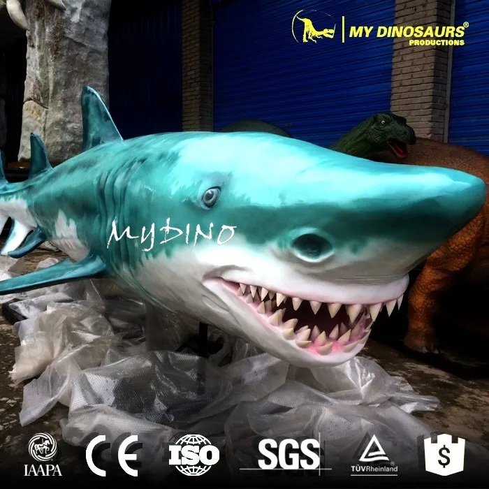 Z MY DINO AA-034 Theme Park Simulation Animal Model Animatronic Shark Sea Animals