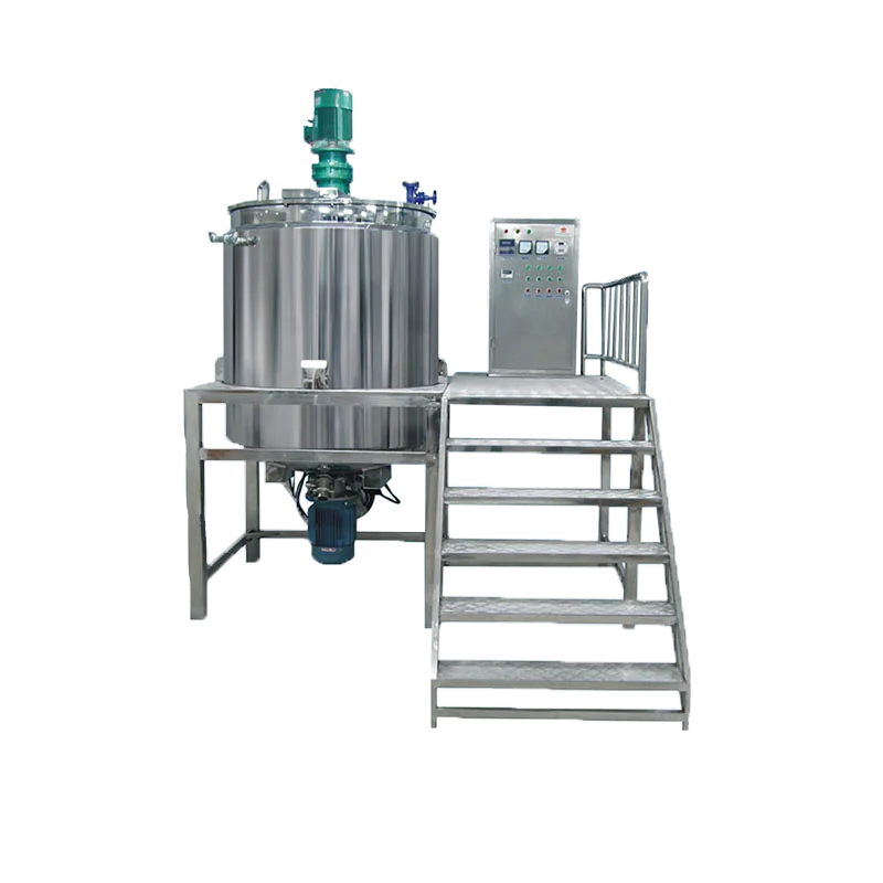 Cosmetic Homogenizer Chemical Mixing Tank Detergent Making Machine Dishwashing Liquid Mixer Soap Making Machine