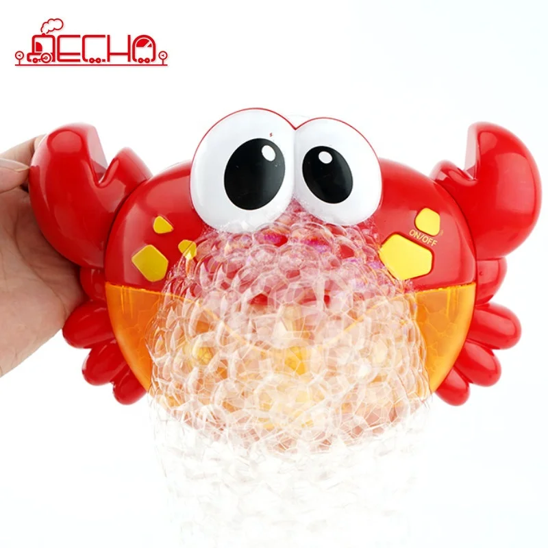 Забавные летние шлепанцы для ванной для выдувания делая машину с музыкой Краб пузырь производитель банные халаты в виде животных для маленьких игрушки для ванной комнаты