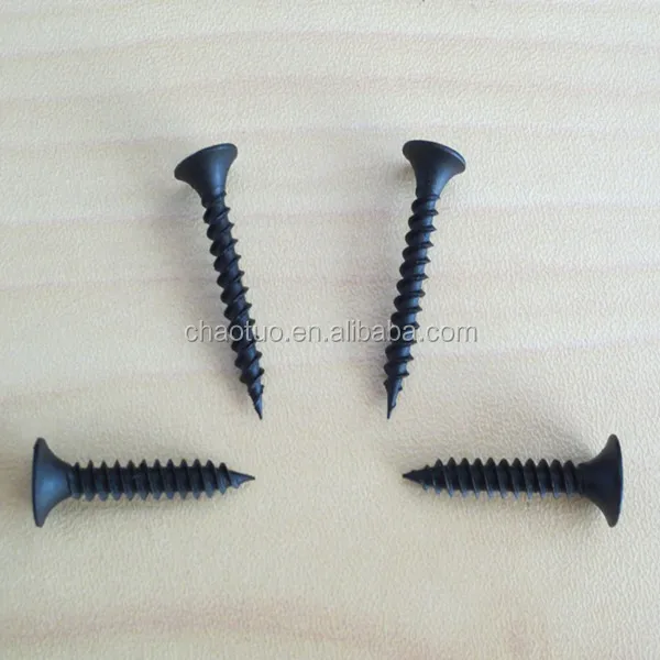 Черный гипсовый винт, гипсовый винт, низкая цена