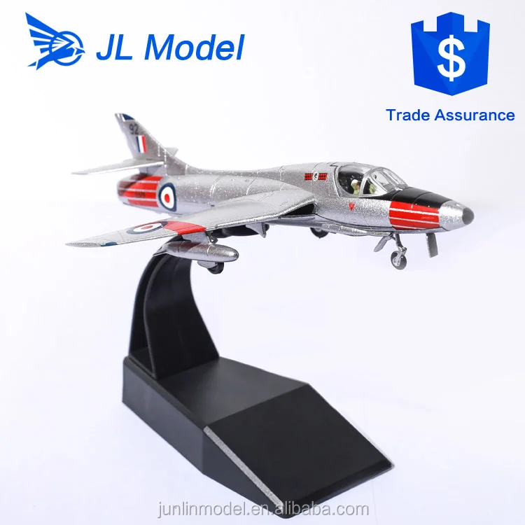 1962 United Kingdom Hawker Hunter T.7 1 100 scale fighter jets toy model