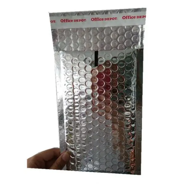 2017 Лидер продаж высокое количество USPS пузырь конверты оптовая продажа цветного металлик Мягкий Конверт