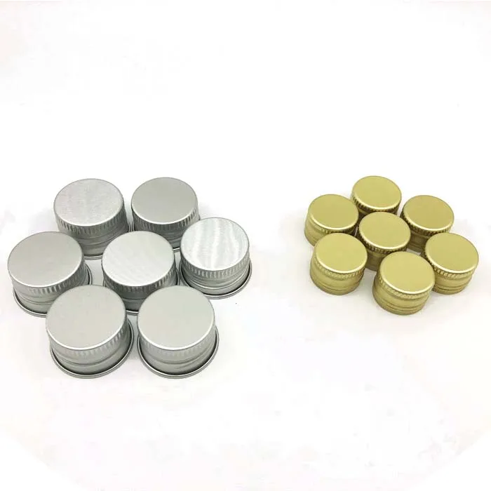 China Manufacturers 18/20/24/410 Metal Water Screw Aluminum Bottle Caps