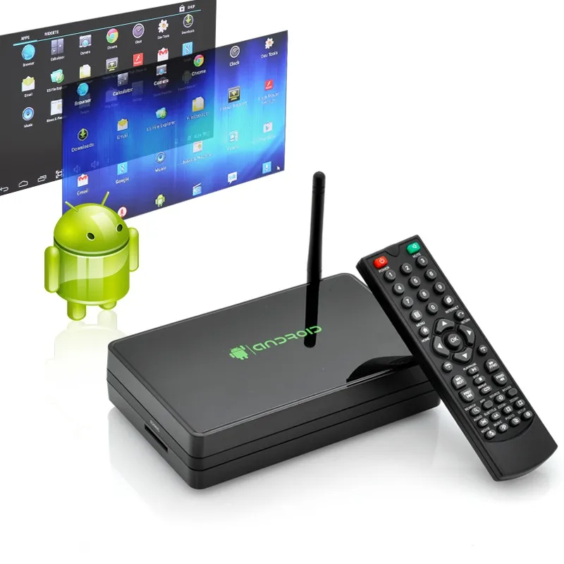 Allwinner A20 android 4.2 tv box , Supports google TV Market ,skype webcam chat and VGA output