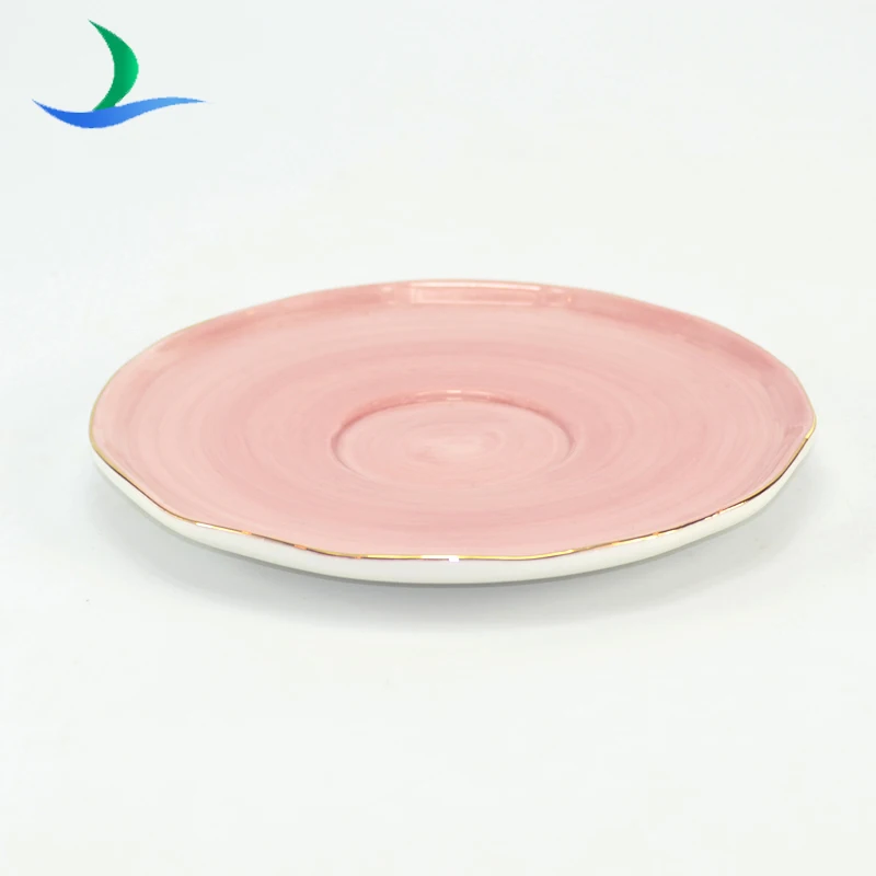 New royal elegant hand painted ceramic coffee cup tea cup with saucer