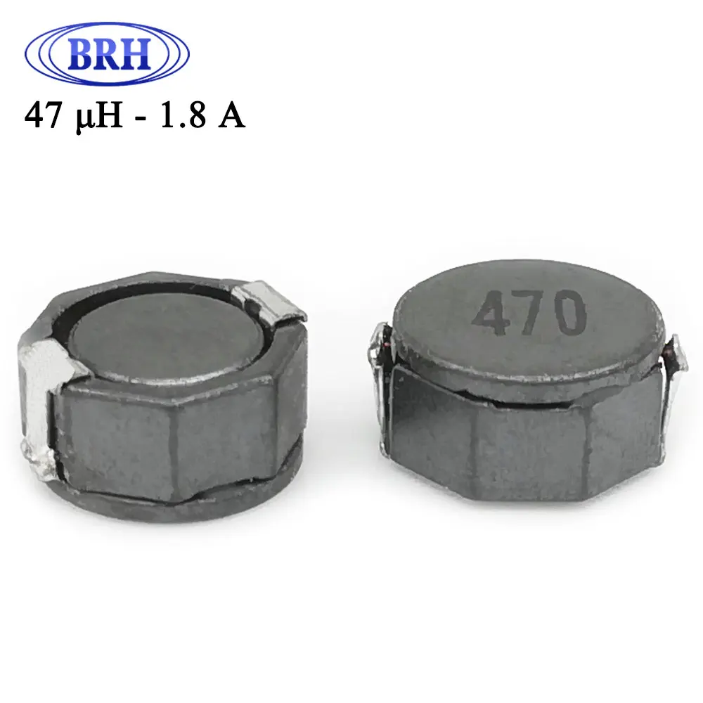 8D43 1.8A High current smd ferrite core power inductor 47uh