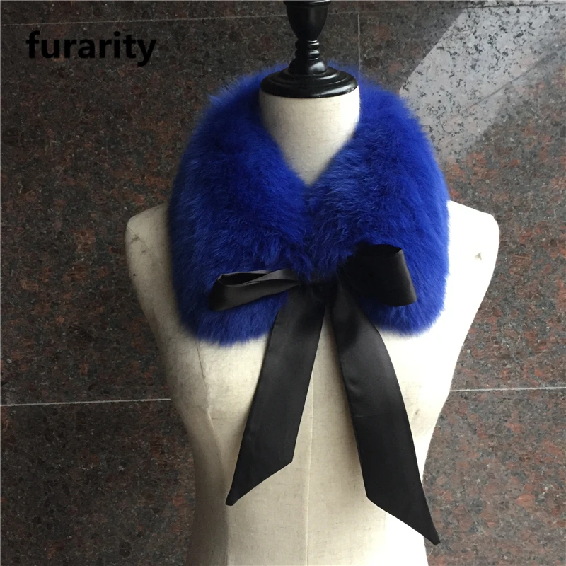 Fashion Custom Detachable Big Real Fox Fur Collar /scarf
