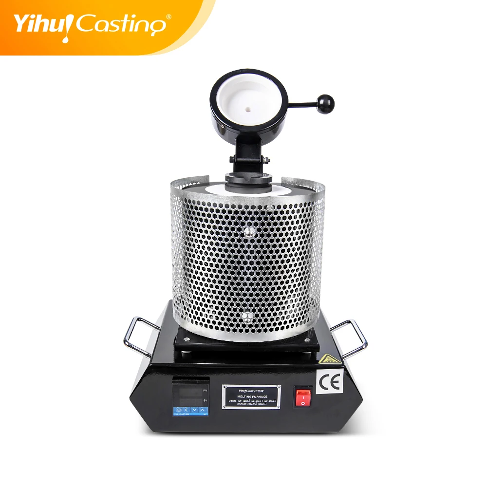 1kg Mini melting furnace, with imported heating coil furnace for smelting gold and silver,goldsmith tools