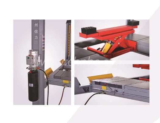 3500kg High Quality Alignment Car Lift Ramps Four Post Lift