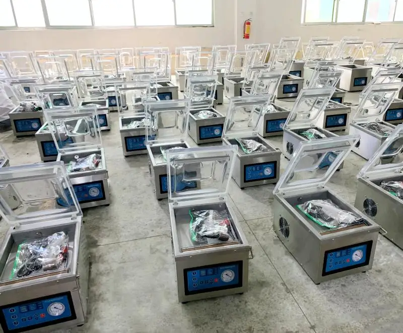 China Table Top Meat Food Packing Vacuum Forming Machine Small Vacuum Sealer