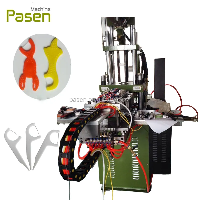 Машина для инъекций с механическим рычагом, оборудованная пластиковой машиной для инъекции зубной нити