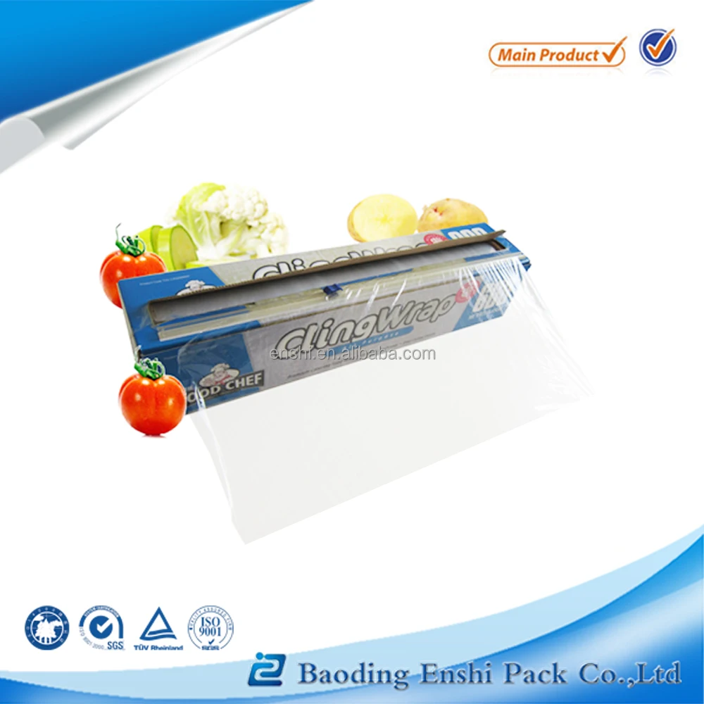 multi function  kitchen use  plastic food cling wrap film