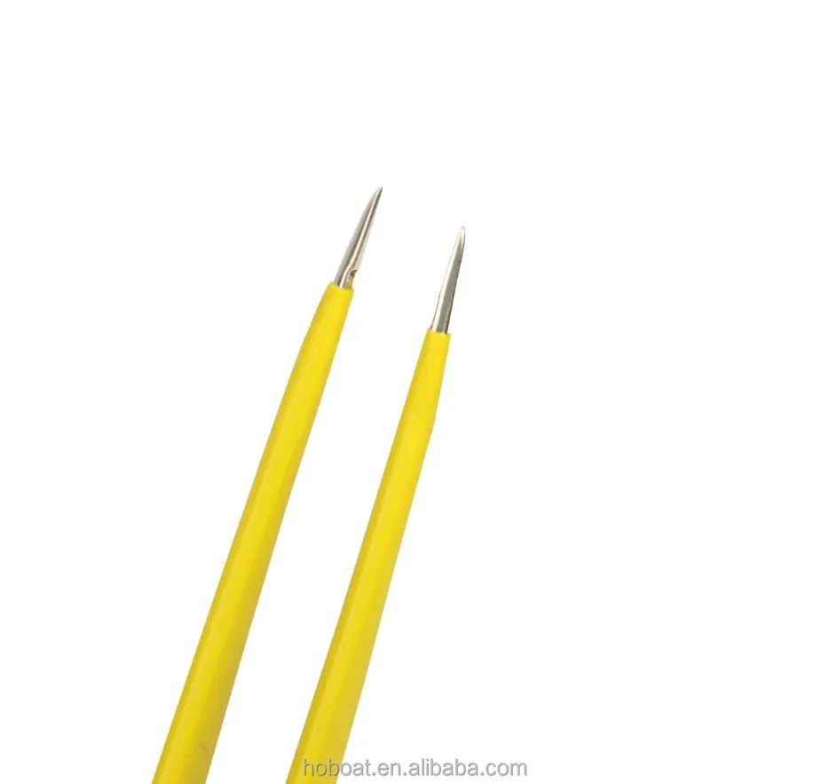 high quality disposable bayonet bipolar forceps with irrigation