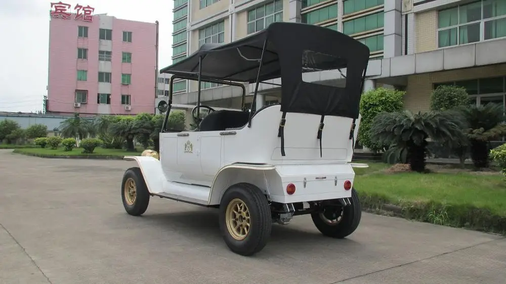 Europe Old style Design Electric Sightseeing Shuttle Car for community park