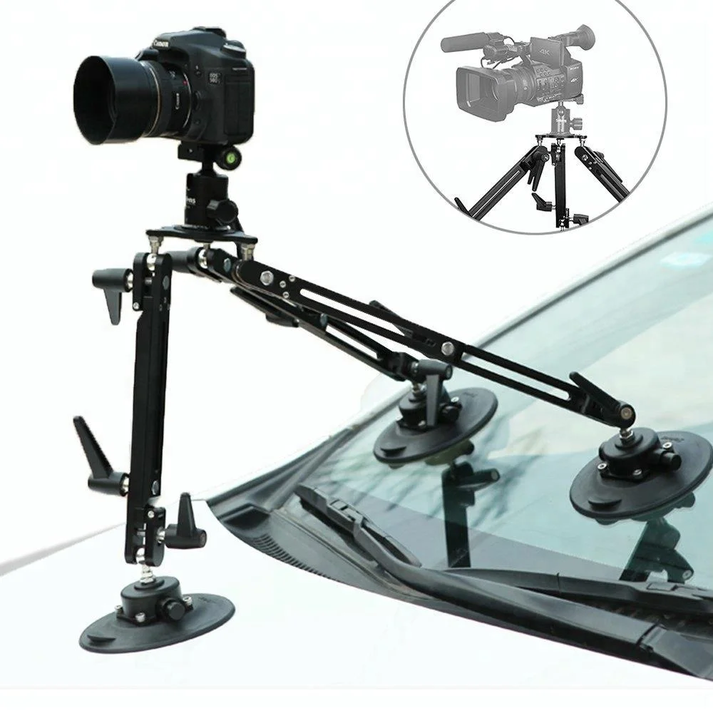 Professional Video Sucker Gripper Car Suction Cup Camera Mount System