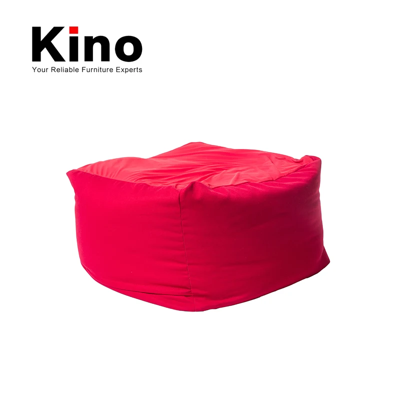 Square bean bag seat cushion bean ball can be refilled, large elastic fabric bean bag chairs