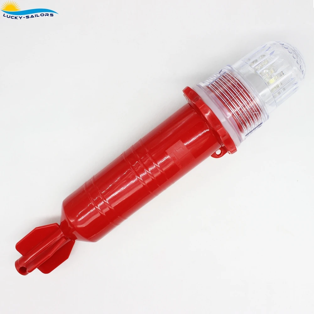 High Quality Plastic Housing Fishnet Signal LED Light Flashing Fishman Tool