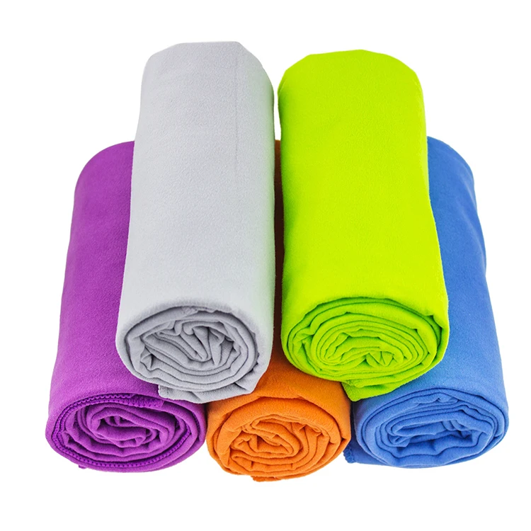 80% polyester 20%polyamide Microfiber Fabric towel
