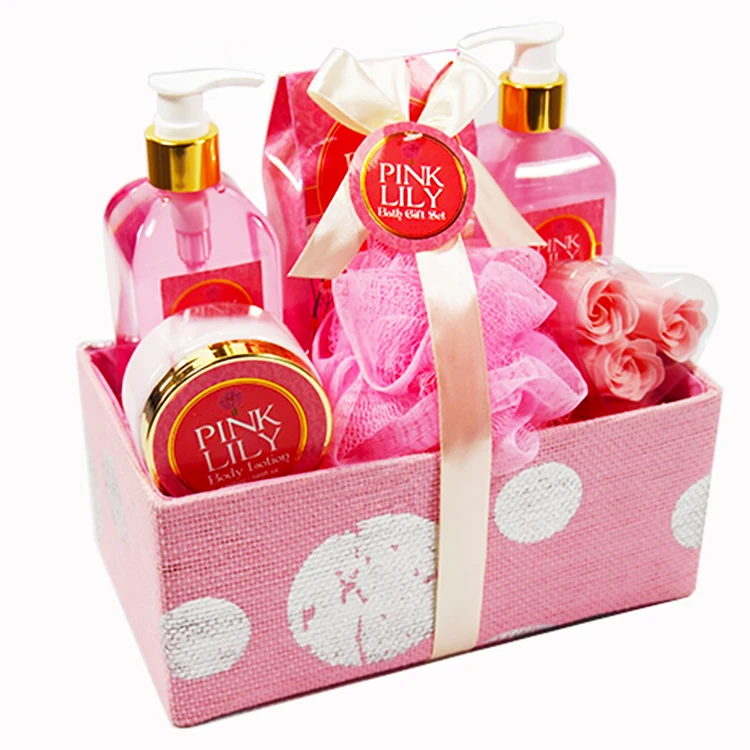 
Top selling skin whitening bath and body wash works kits gift sets for women 