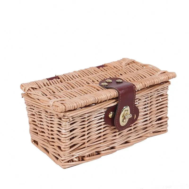 
With Your Own Logo Wholesale Wicker Empty Picnic Baskets With Handles  (62006378433)