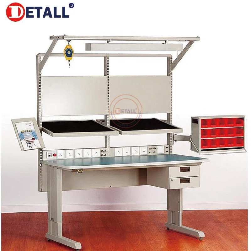 Detall Electronic Lab Bench Computer Repair Workbench Workshop