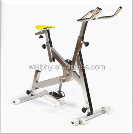 Commercial Stainless steel Aqua bike for pool water Fitness training