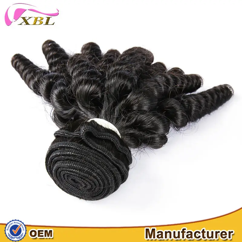 Not synthetic hair comfortable and soft touch factory direct sale Malaysian high premium baby curl virgin hair