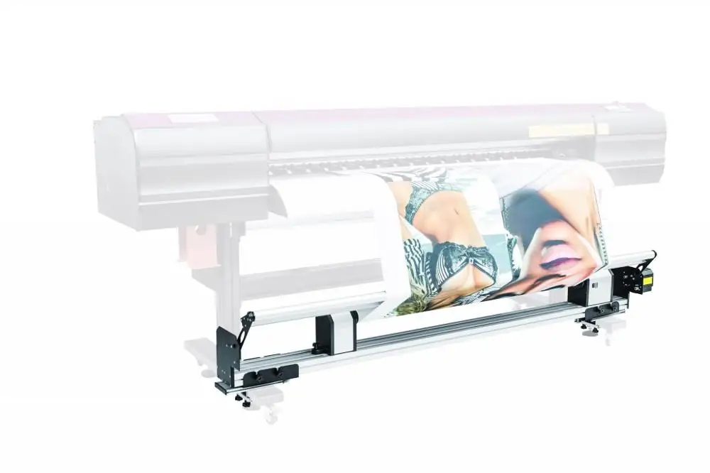 Take- up system T1 with tension bar for MIMAKI,MUTOH, EPSOPN, ROLAND inkjet printer Tension bar take up reel for transfer-paper