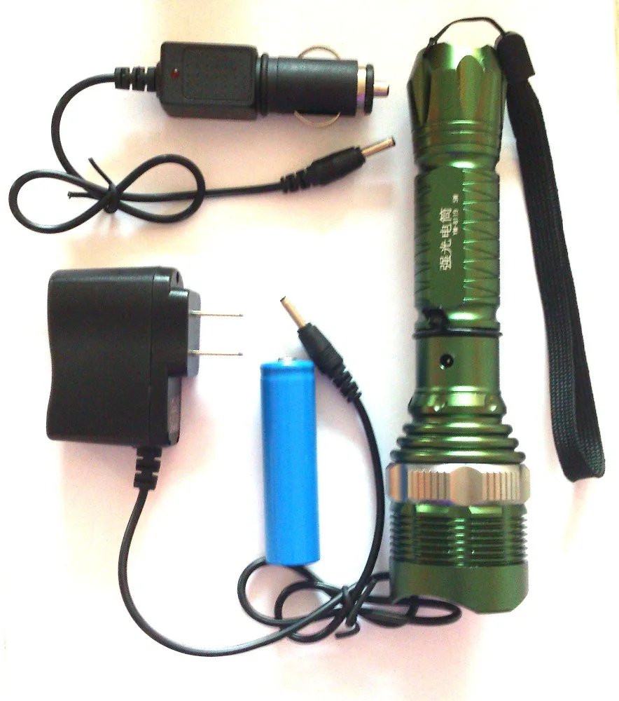 Outdoor flashlight items police Security led flashlight for self defense (60274313171)