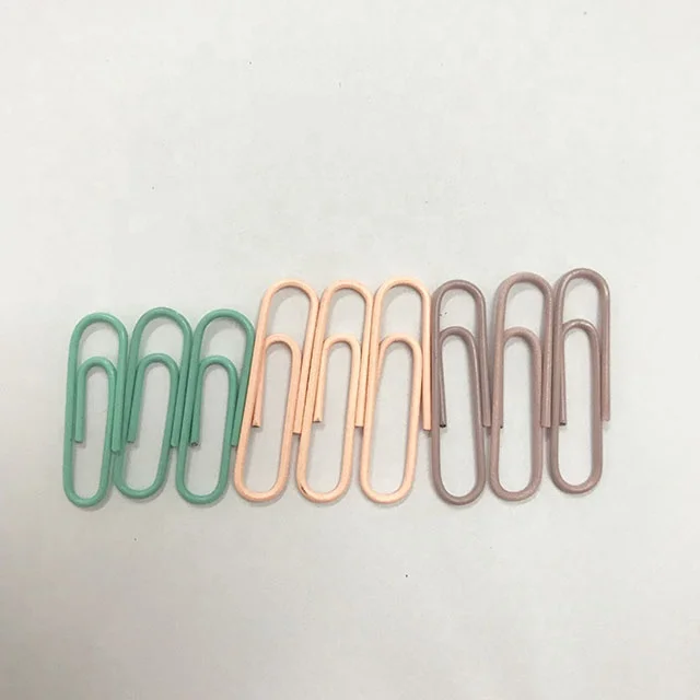 stationery supplies higher quality color paper clip 32mm