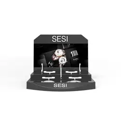 New Design C Clip Wrist Watch Display Set For Window Showcase