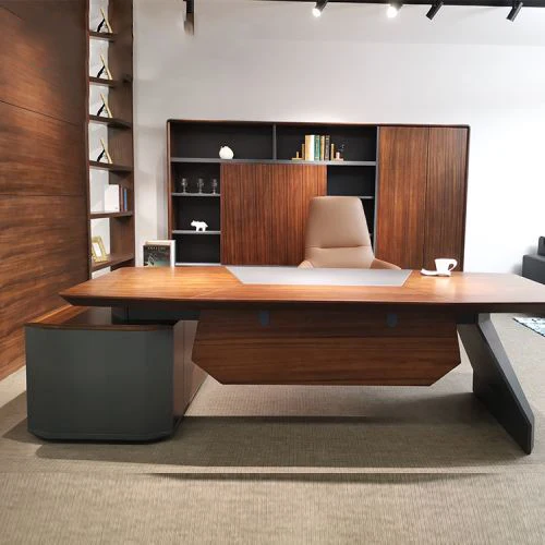 Walnut Wood Manager Desk Design Chinese furniture