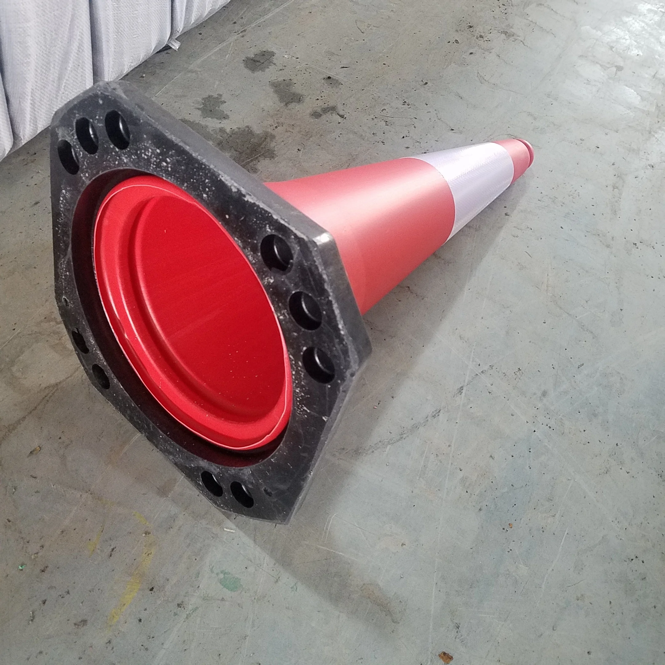 Конус дорожного движения Chixin 75 см PE, пластиковый дорожный конус, дорожный безопасный конус со светоотражающей лентой