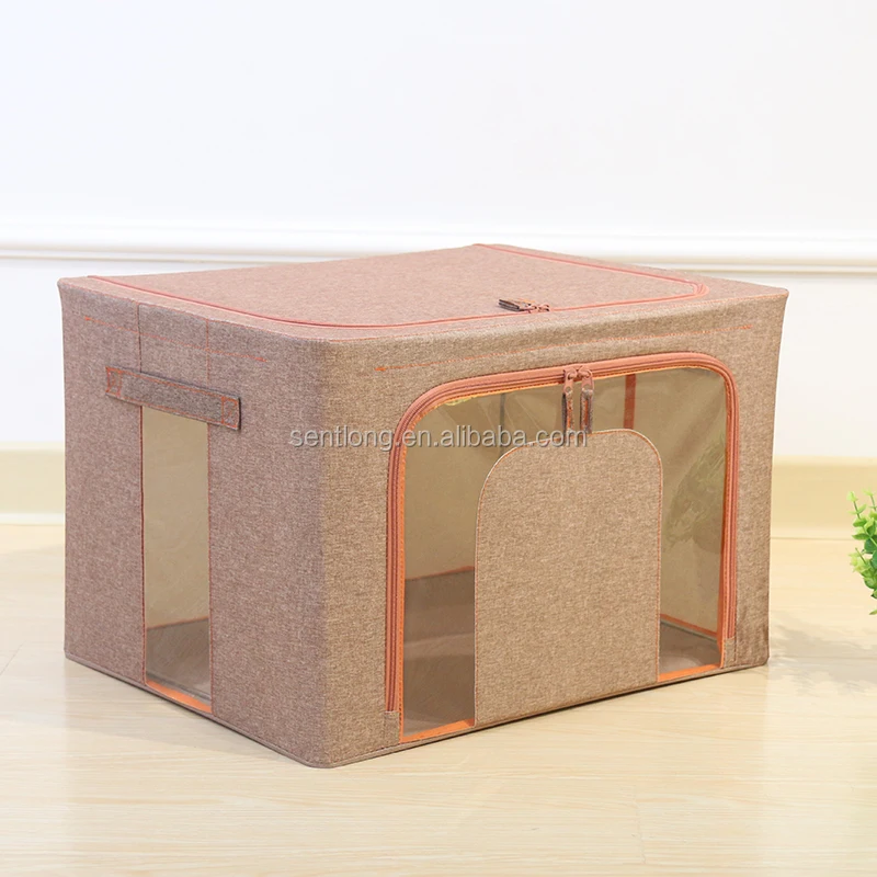 
Beautiful boxes for storage 600D oxford fabric foldable storage box 