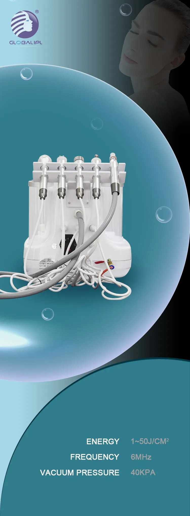 5 in1 oxygen aqua jet peel water microdermabrasion facial machine