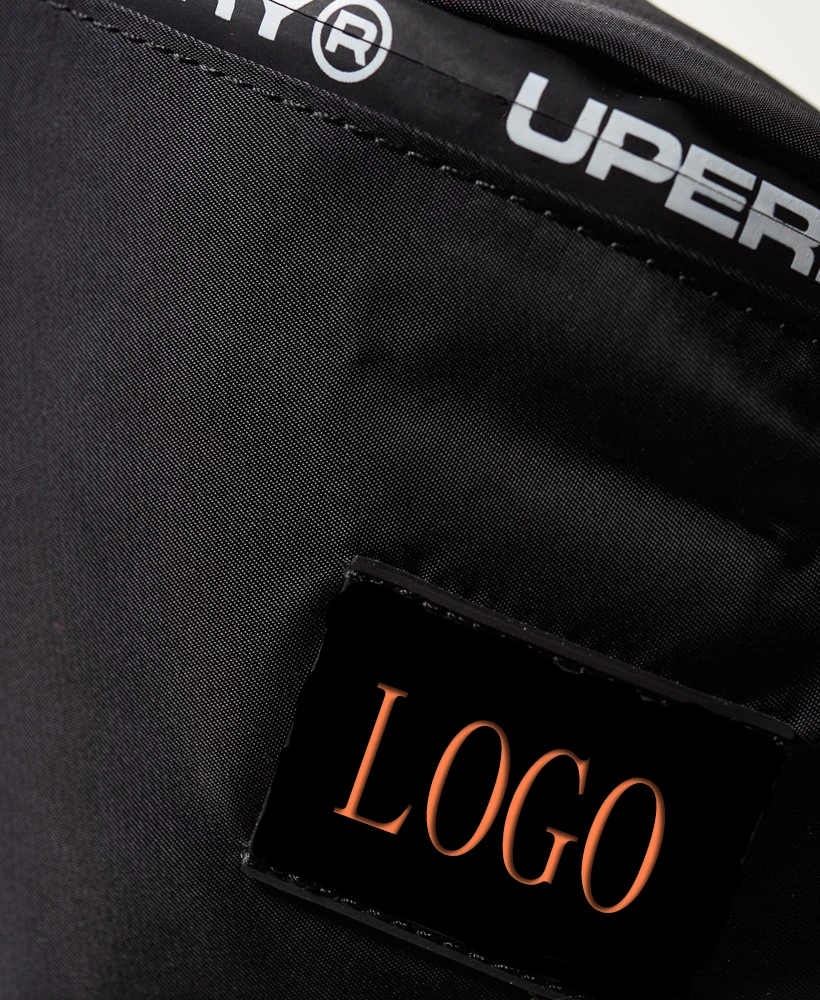 Черная походная поясная сумка для путешествий с регулируемым ремешком