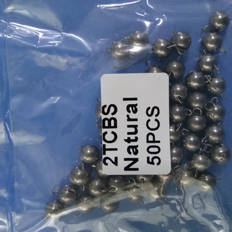 natural color tungsten cheburashka sinkers