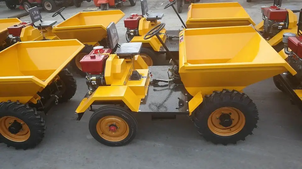 
New! 1500KG 1.5ton diesel engine concrete car dumper truck, good price for sale 