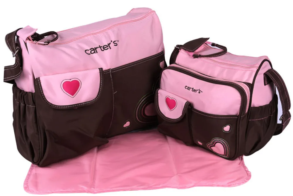 2 Pcs Bolsa Carters Diaper Bag Set Maternidade Maternity Bags 2 Pcs Bolsa Carters Diaper Bag Set Maternidade Maternity Bags Travel Cloth Stroller