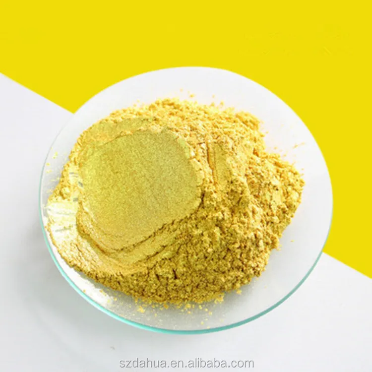 Mica 303 Royal Gold Pearl Pigment-Golden Pearlescent Pigment 10-60um
