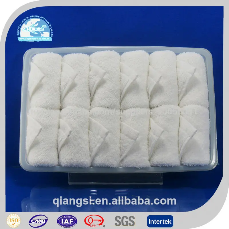 Рулоны Белый 100% хлопок полотенце ткани