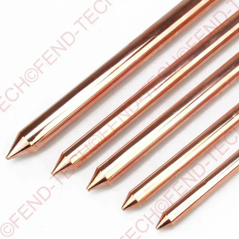 copper clad steel ground rod UL certificate factory supply