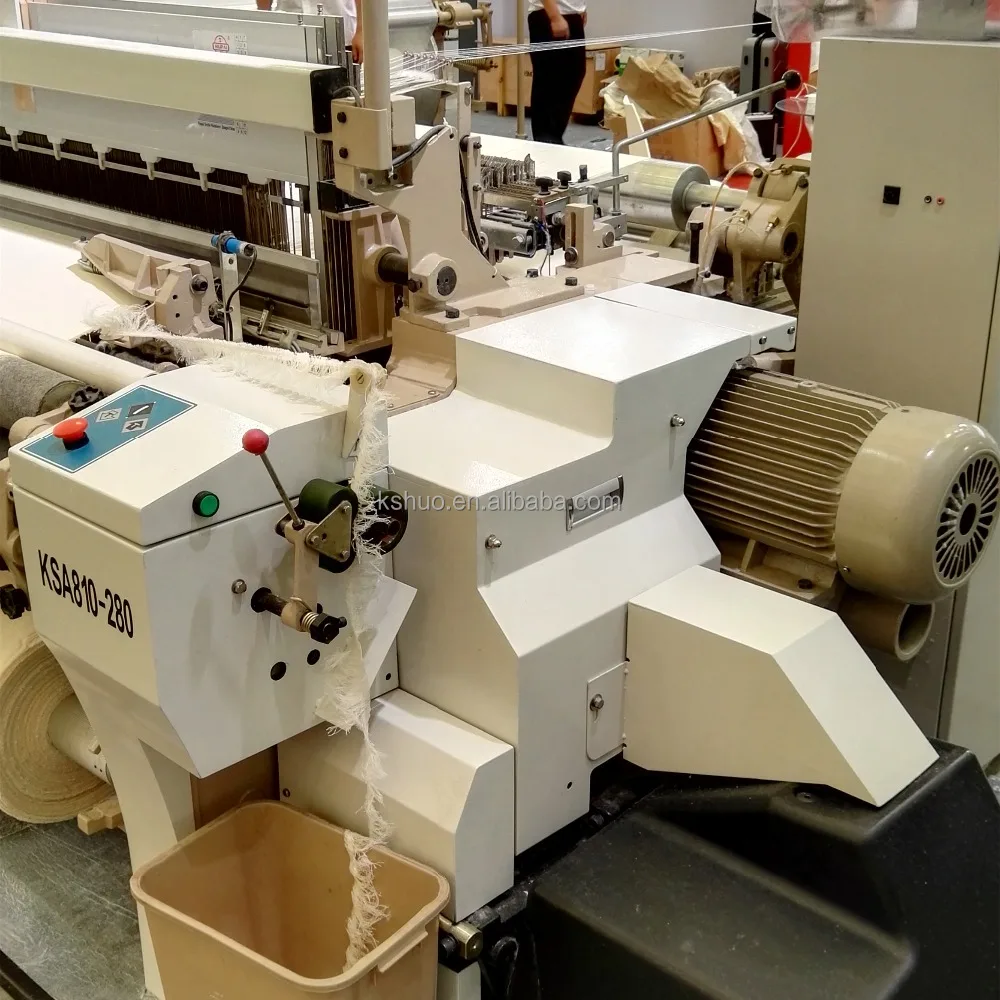 
2021 CHINA KSHUO KSA810 plain/cam/dobby shedding cotton weaving high speed air jet loom/machine 