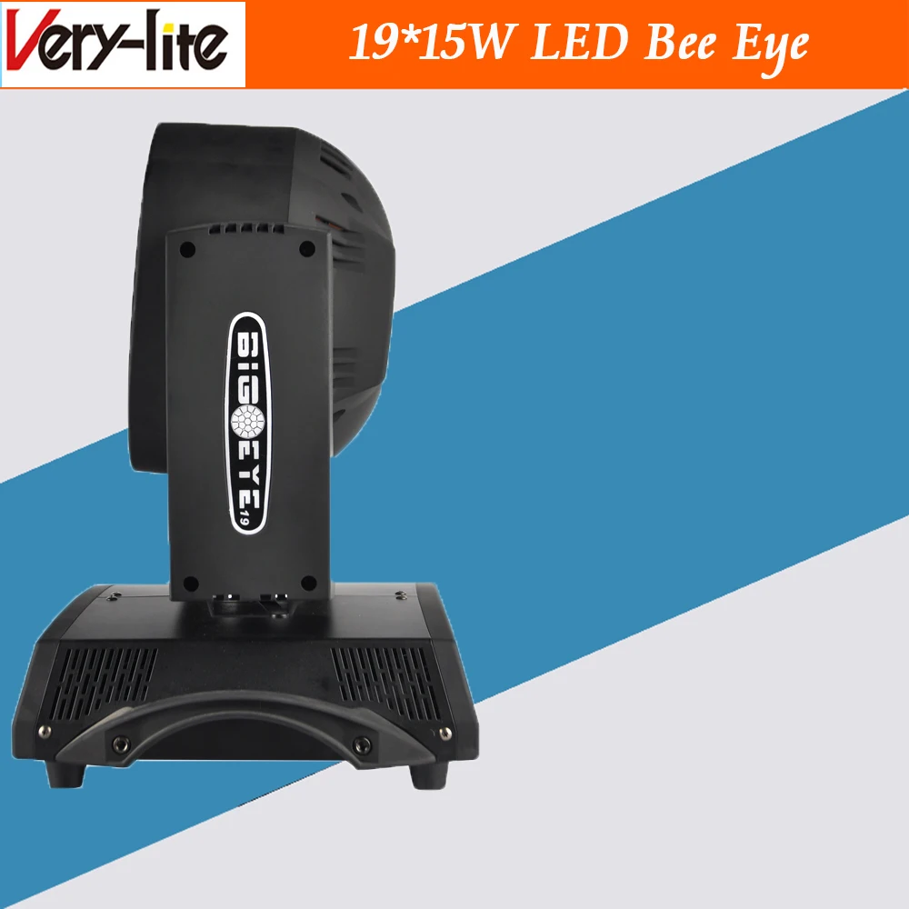 Clay Paky K10 19X15W Bee Eye Zoom and Rotating rgbw 4in1 LED Moving Head Lights Bee Eye