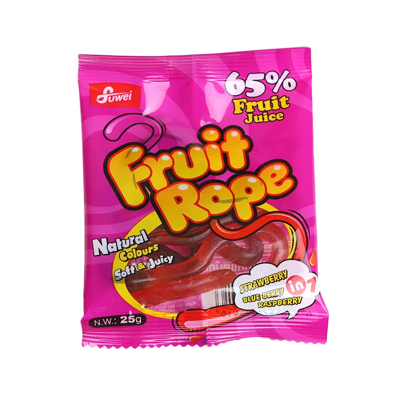 fruit juice gummy candy