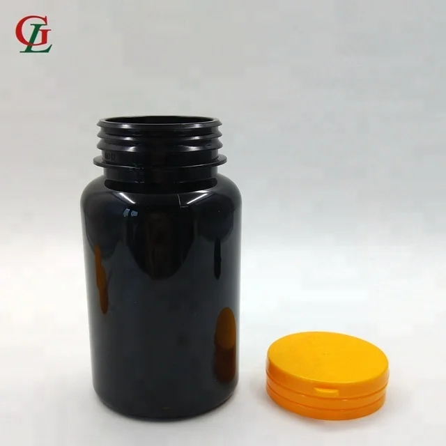 Лучшие продажи pet 200cc Amber питание бутылки пустые фармацевтической пластиковые приправы с крышкой оторвать