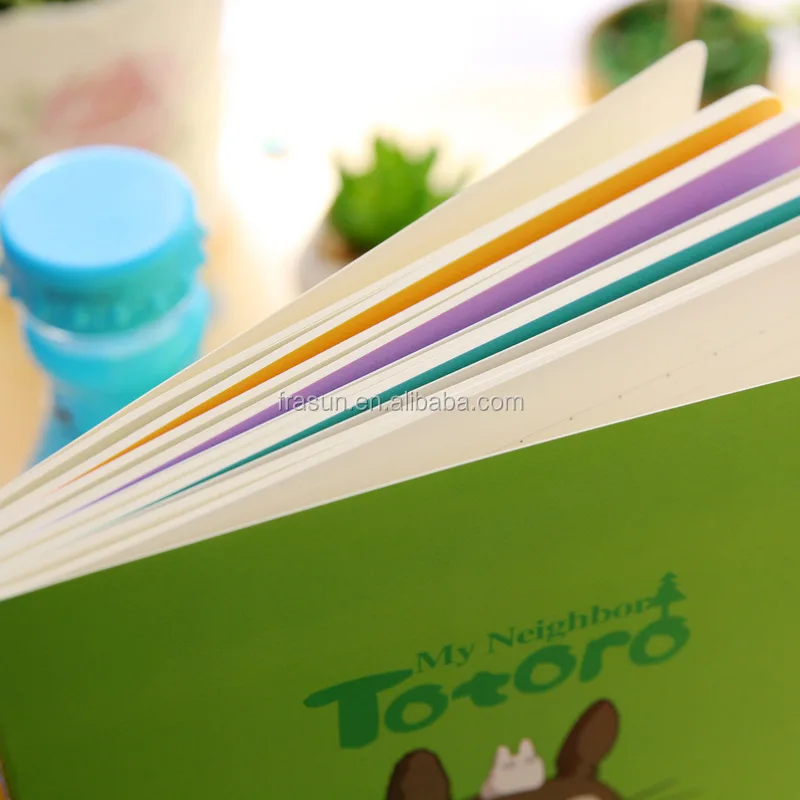 Cheap fancy simple design print children cute school notebook