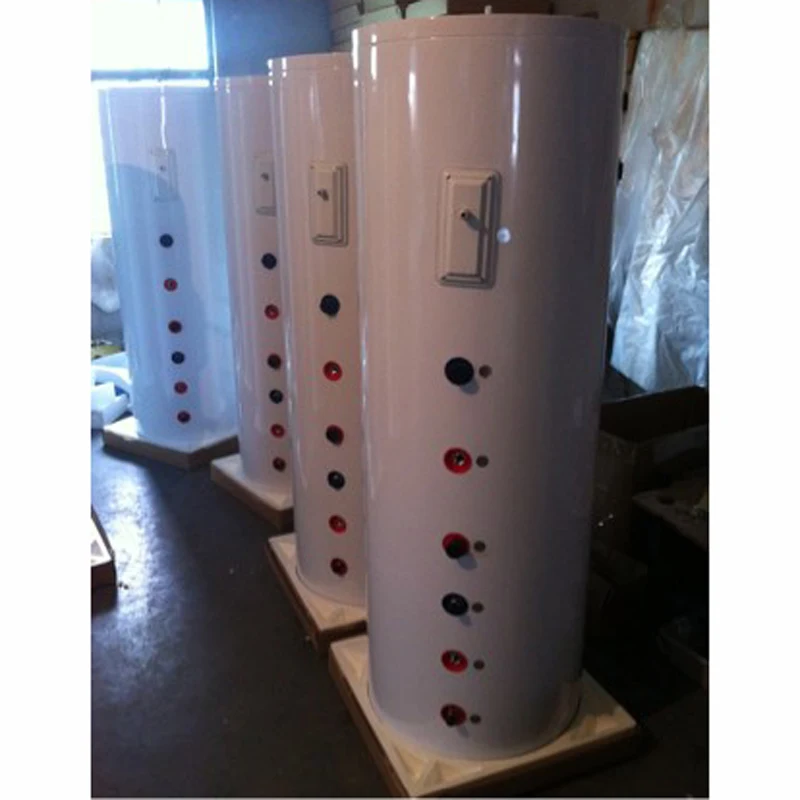 Factory hot sale dual tanks solar water heater Pressure Tank 100-1000L with coil and without